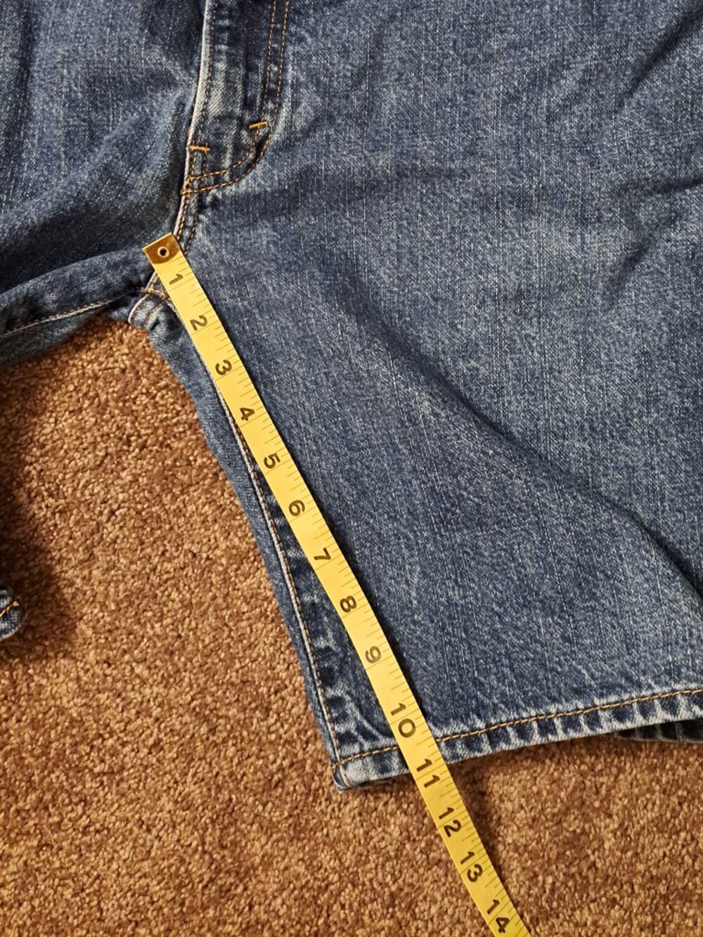 Levi's Men's 505 Straight Fit Denim Jean Shorts - Picture 7 of 7